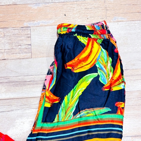 FARM RIO Flowy multicoloured pants - Picture 7 of 10